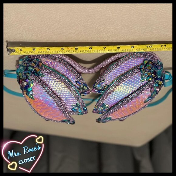 Shell Jewel Rave Bra OS Adjustable - Picture 6 of 10